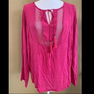 Hot Pink Top. XL